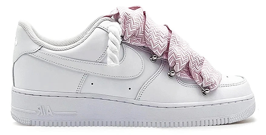 Nike Air Force 1 Low Rope & "Lanvin Pink Laces"