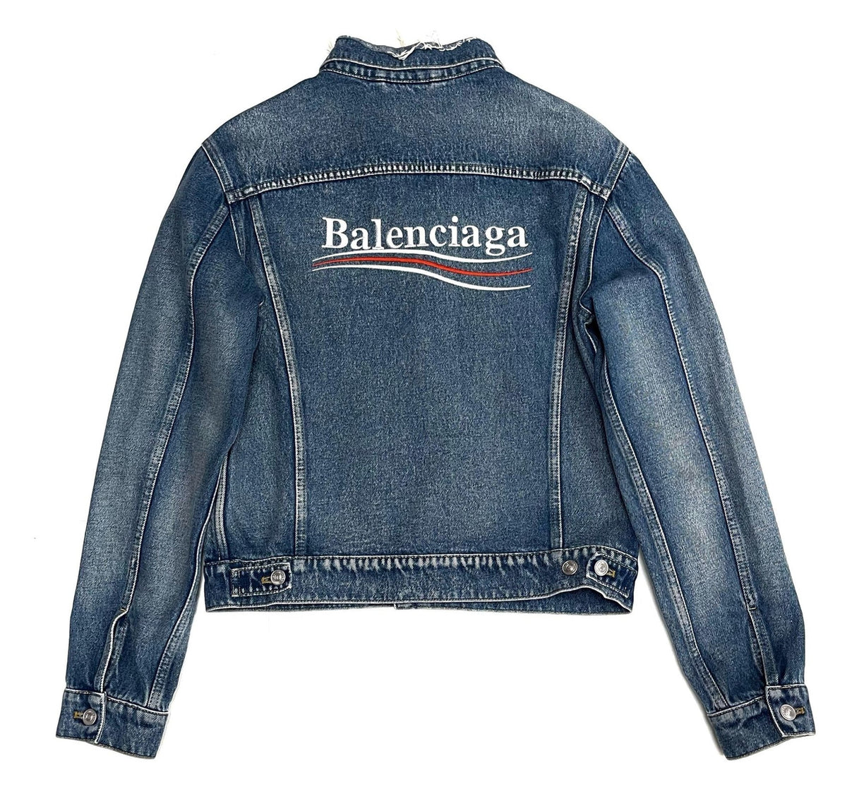 Balenciaga Denim Trucker Jacket