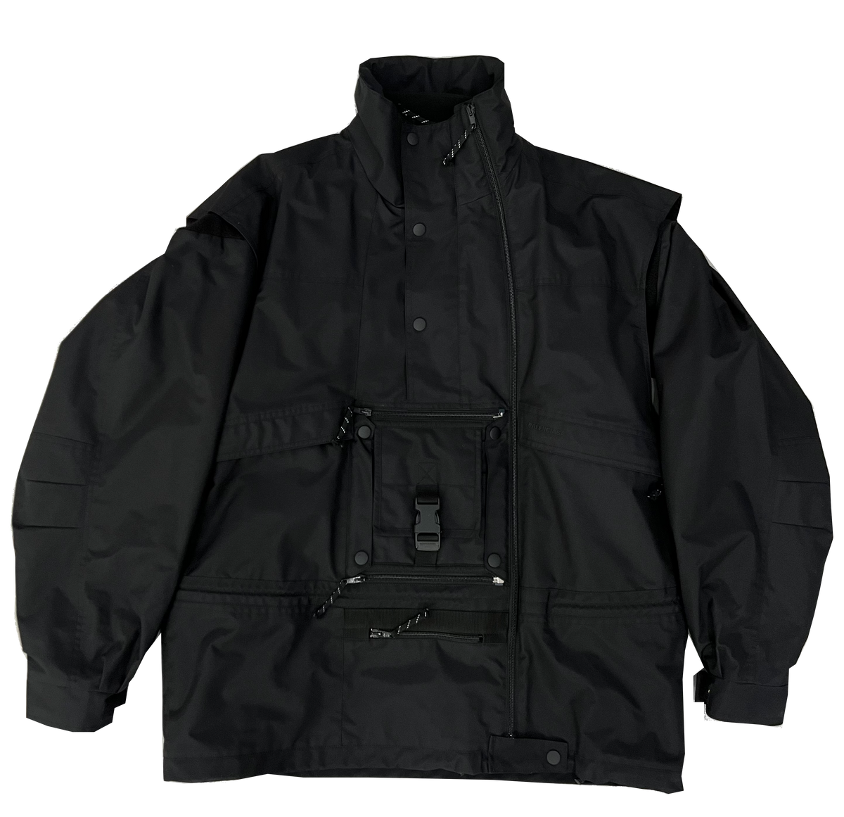 Balenciaga Polar Vest Jacket AW18 Black