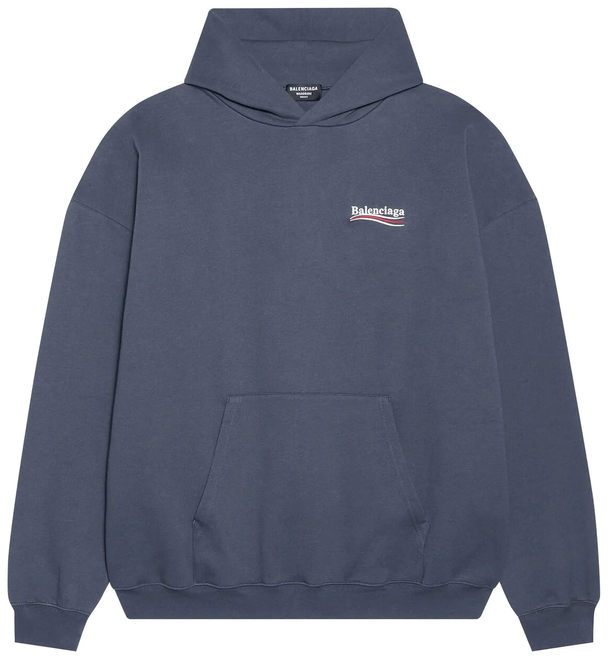 Balenciaga Political Campaign Hoodie Grey