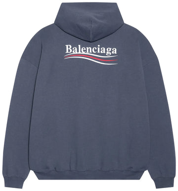 Balenciaga Political Campaign Hoodie Grey