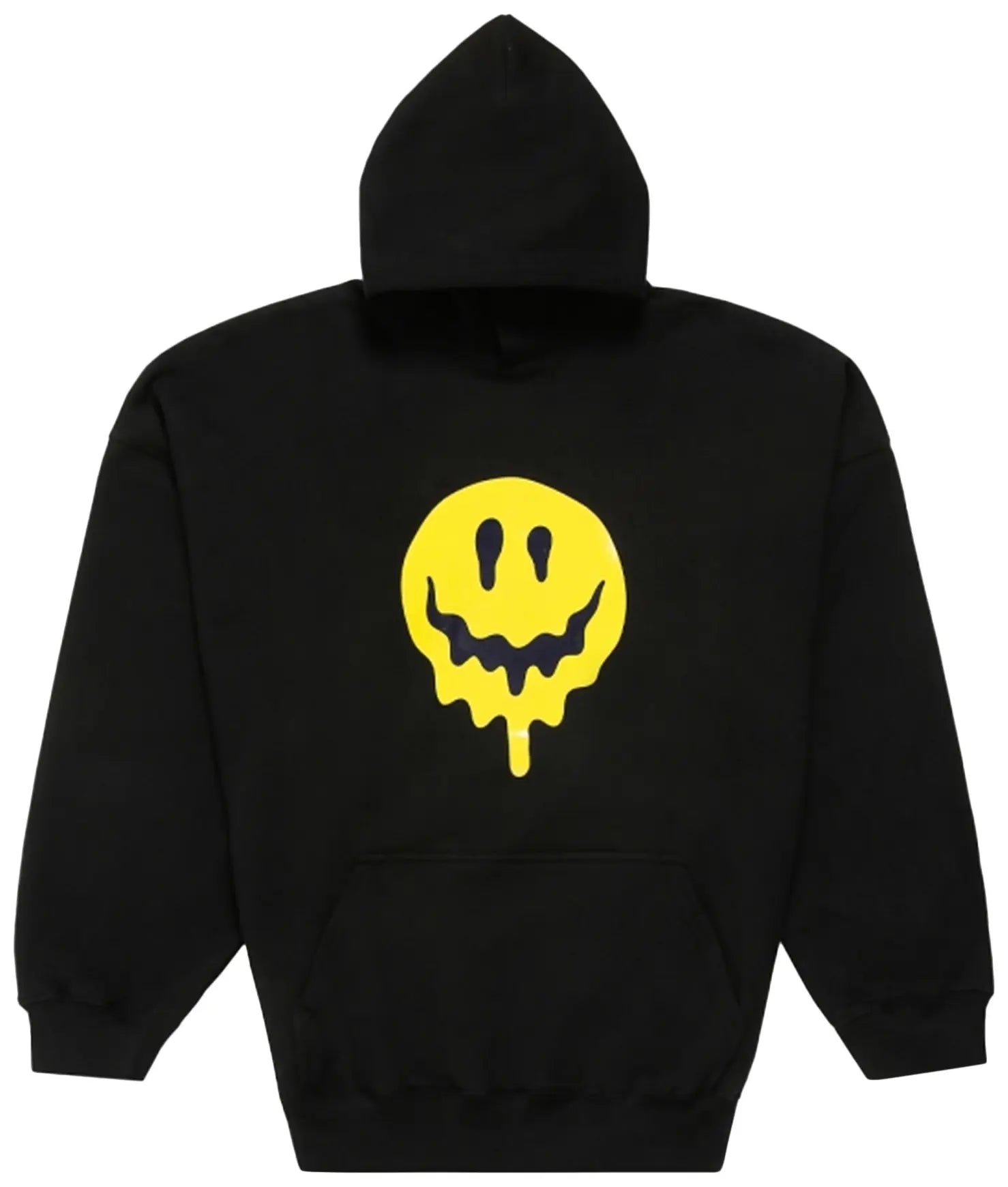 Balenciaga Smiley Hoodie Black/Yellow