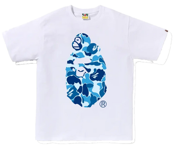 A Bathing Ape / Bape ABC Camo Milo On Bigh Ape White/Blue