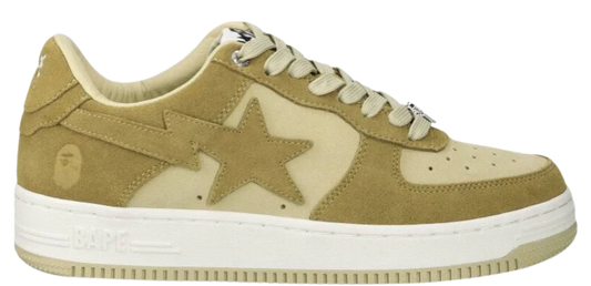 A Bathing Ape Bapesta Beige