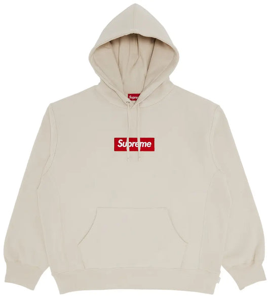Supreme Box Logo Hooded Sweatshirt Sweatshirt (FW24) Stone