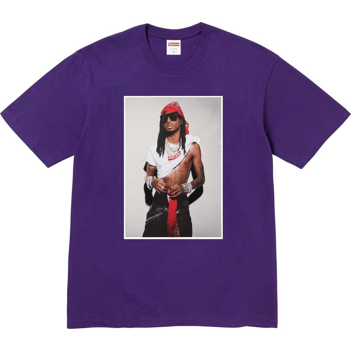 Supreme Playboi Carti Photo Tee Purple