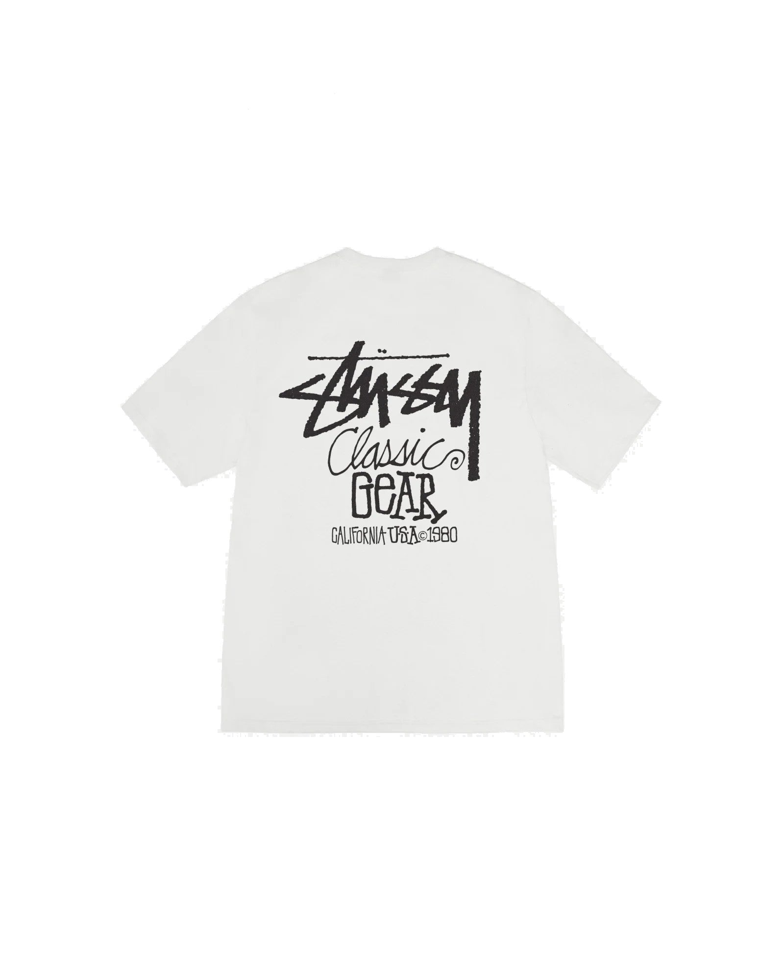 Stussy Classic Gear Pigment Dyed Tee Natural