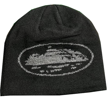 Corteiz Alcatraz Beanie Black
