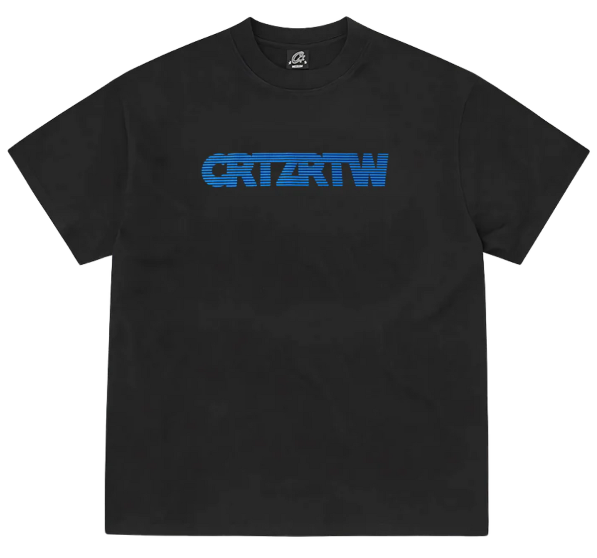 Corteiz CRTZRTW Logo Tee Black