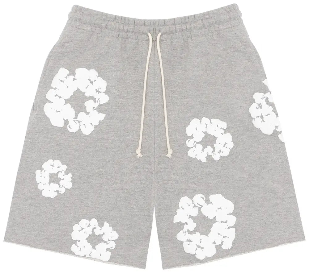 Denim Tears The Cotton Wreath Shorts Grey
