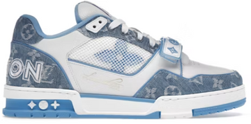 Louis Vuitton Trainer baby blue denim