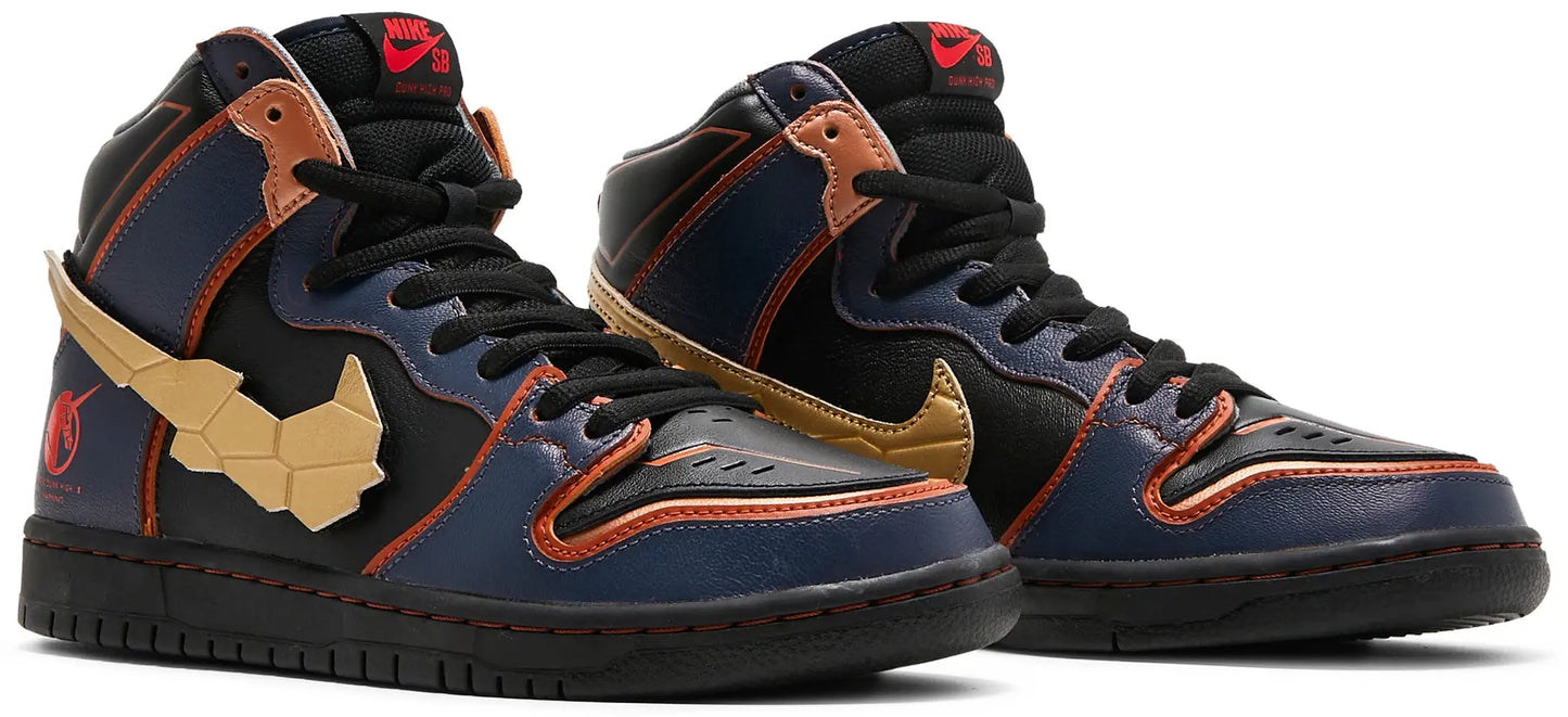 Dunk High SB x Gundam 'Project Unicorn - Banshee Norn'