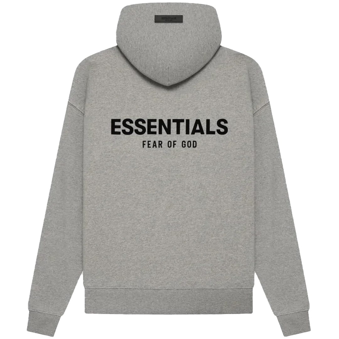 Essentials Fear of God Fleece Hoodie Dark Oatmeal