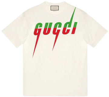 Gucci Blade Logo Tee Cream