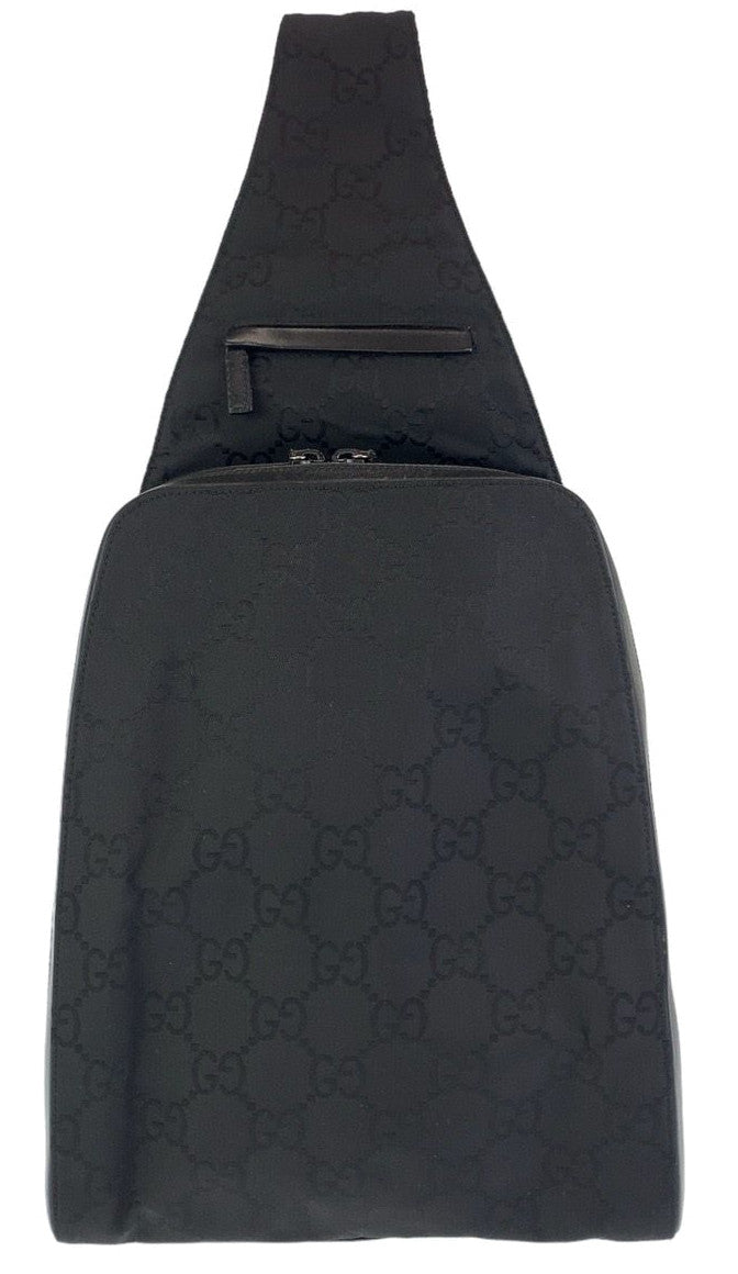 Gucci Large Nylon Bag Black