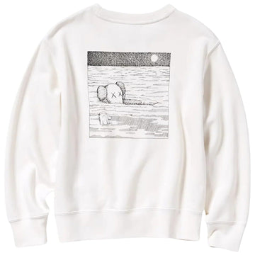 KAWS x Uniqlo Longsleeve Sweatshirt Off White