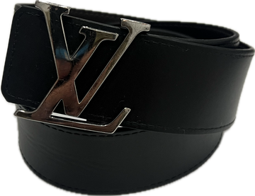 Louis Vuitton Leather Belt Black