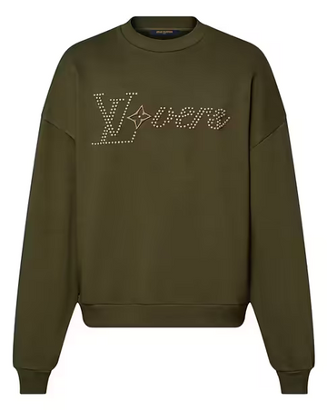 Louis Vuitton Lovers Crewneck Olive