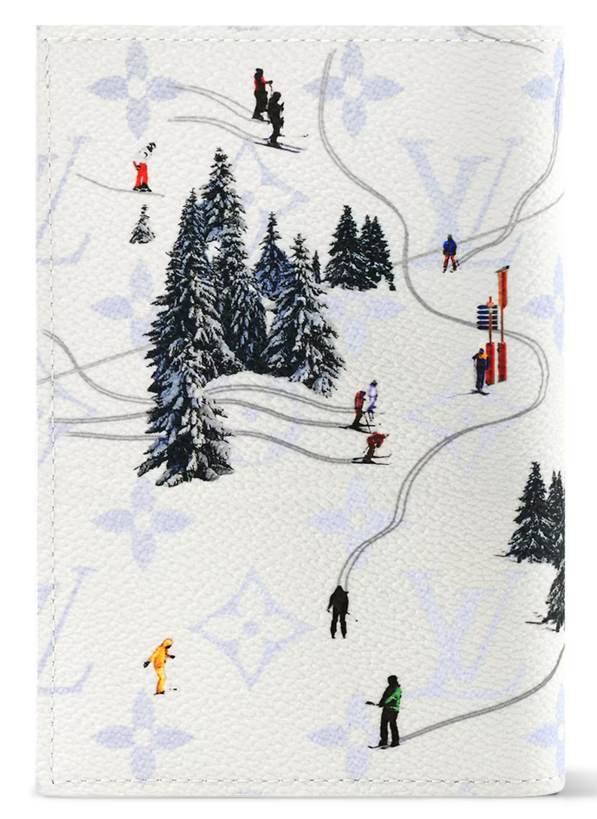 Louis Vuitton Ski Passport Cover White