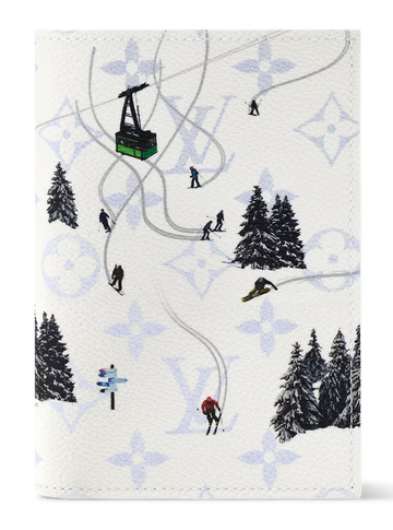 Louis Vuitton Ski Passport Cover White