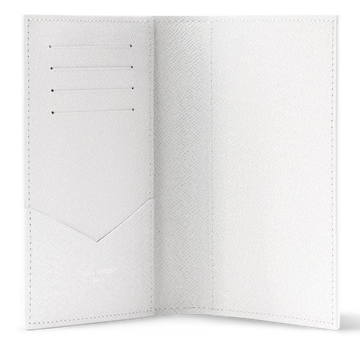 Louis Vuitton Ski Passport Cover White