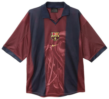 Travis Scott x Nike x FC Barcelona Retro 2000/01 Home Skeleton Jersey Multicolor
