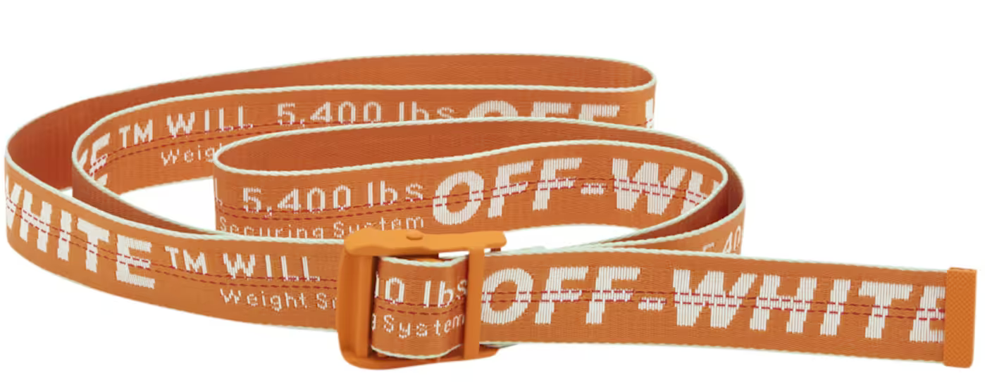 Off-White Industrial Belt Orange