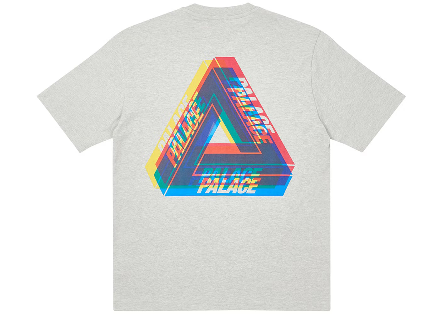 Palace Tri Blur Tee Grey