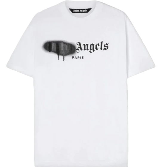 Palm Angels Paris Sprayed Tee White