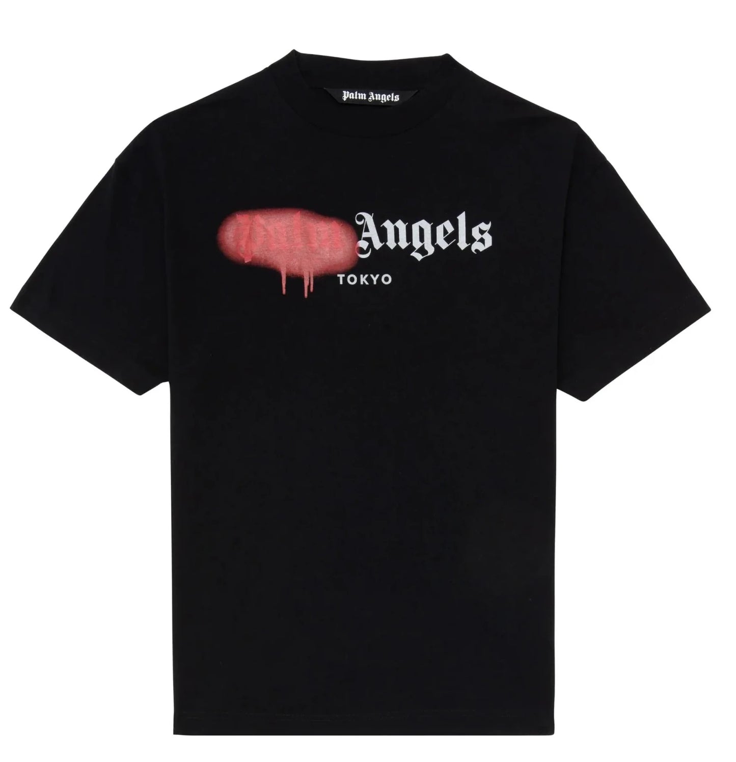 Palm Angels Tokyo Sprayed Tee Black