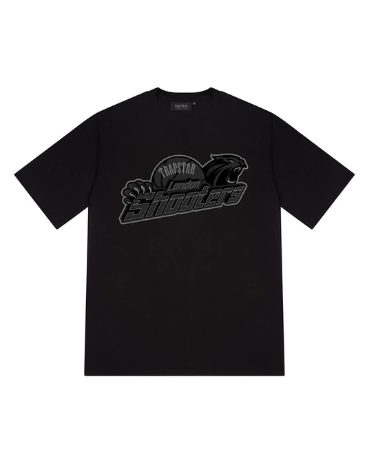 Trapstar Shooters Tee Black Monochrome Edition