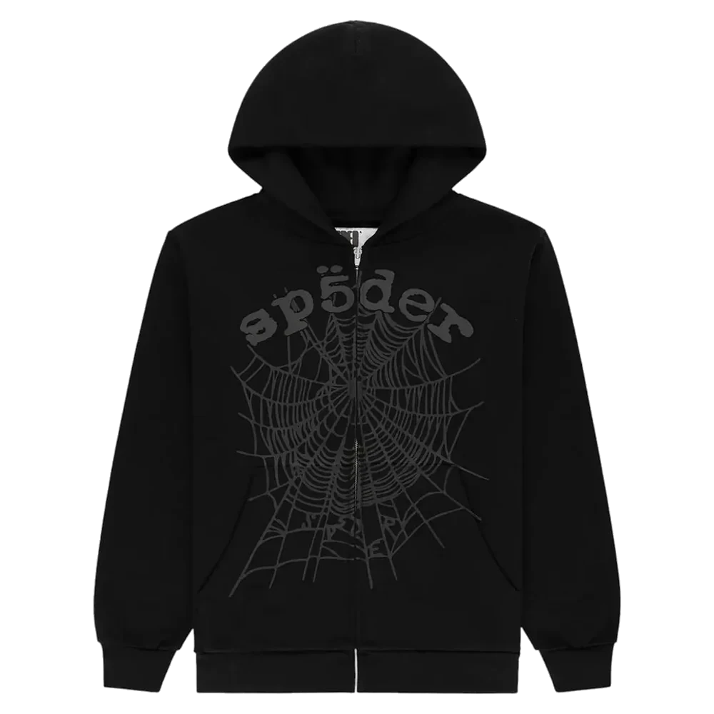 Sp5der Phantom Zip Hoodie