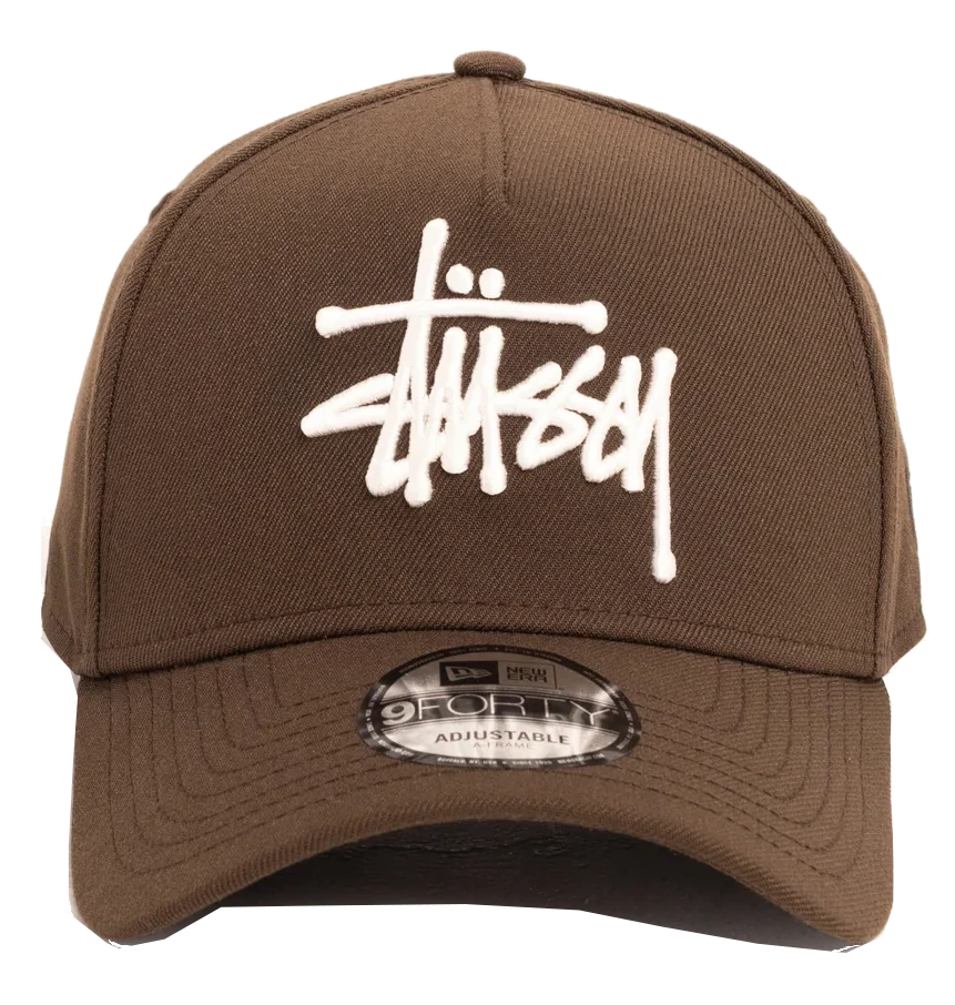 Stussy Basic 9Forty Cap Brown