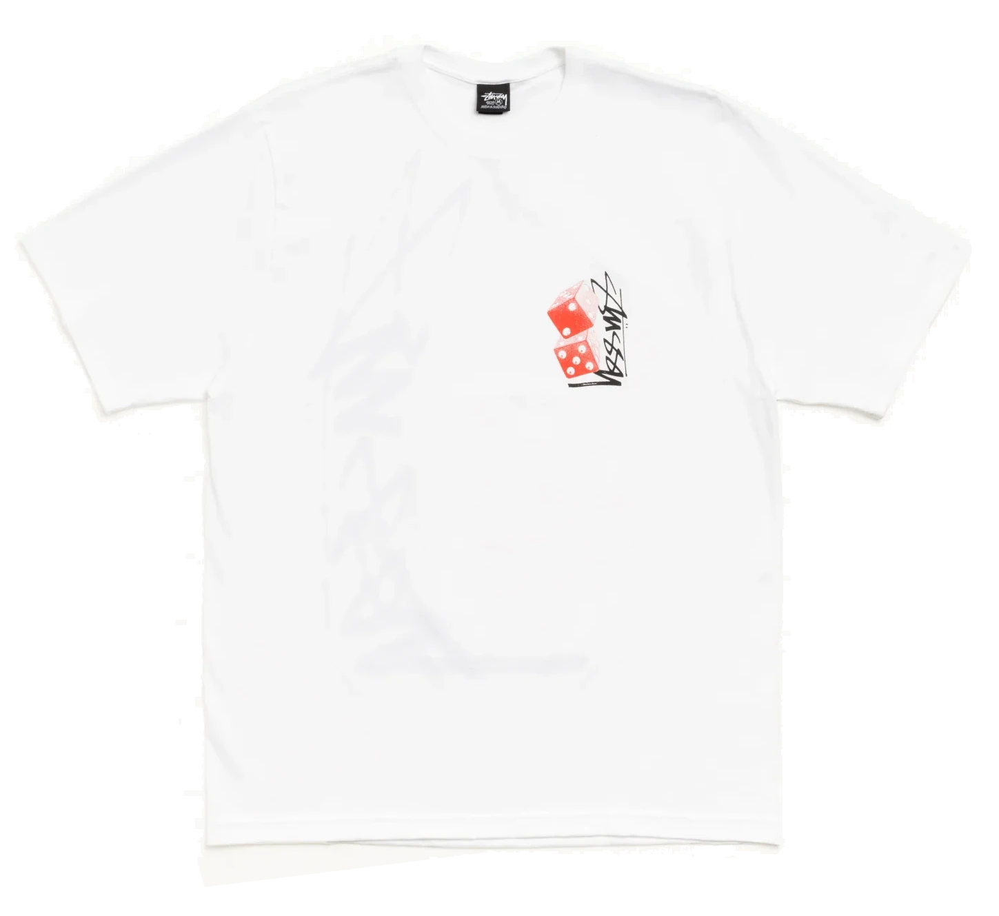 Stussy Tall Dice Tee White