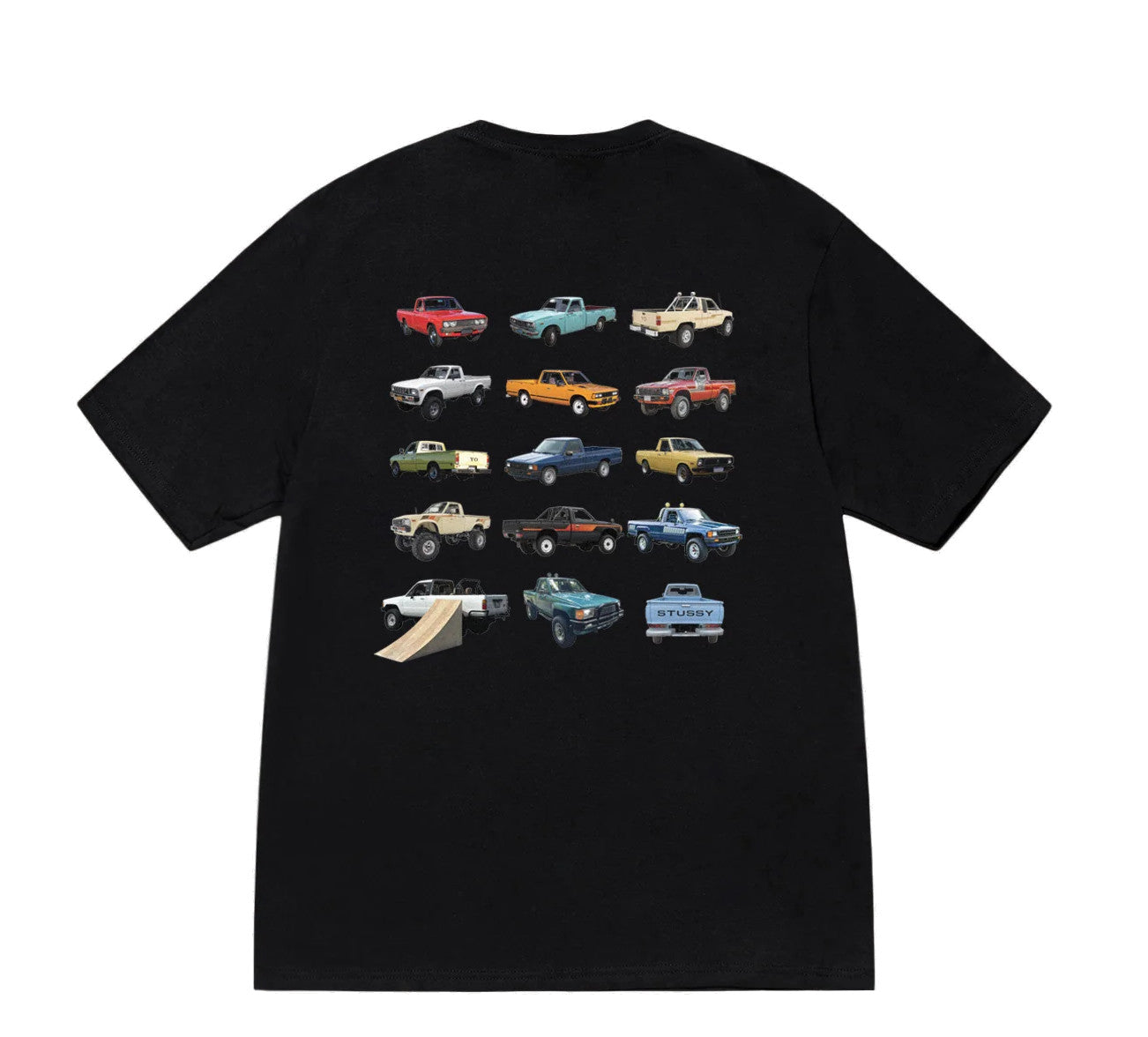 Stussy Pickup Black Tee