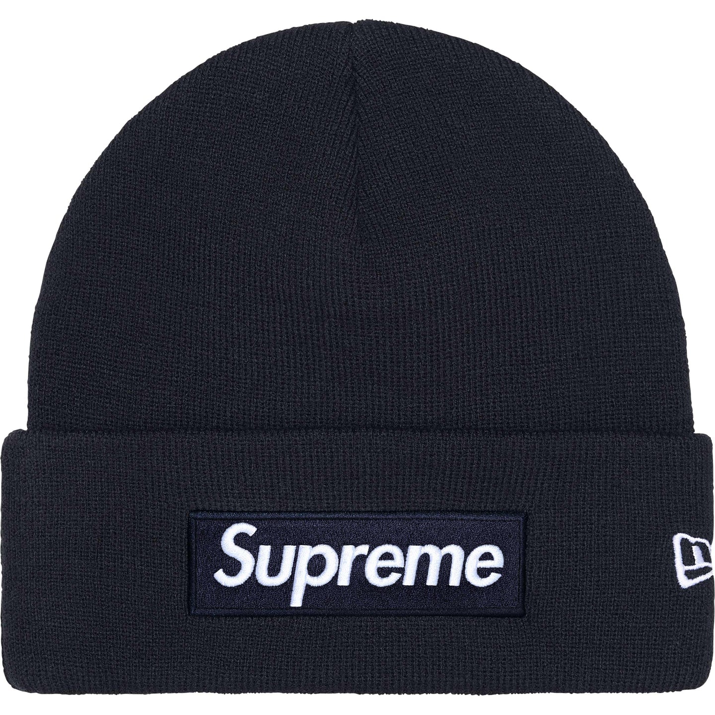 Supreme New Era Box Logo Beanie 'Navy' FW25
