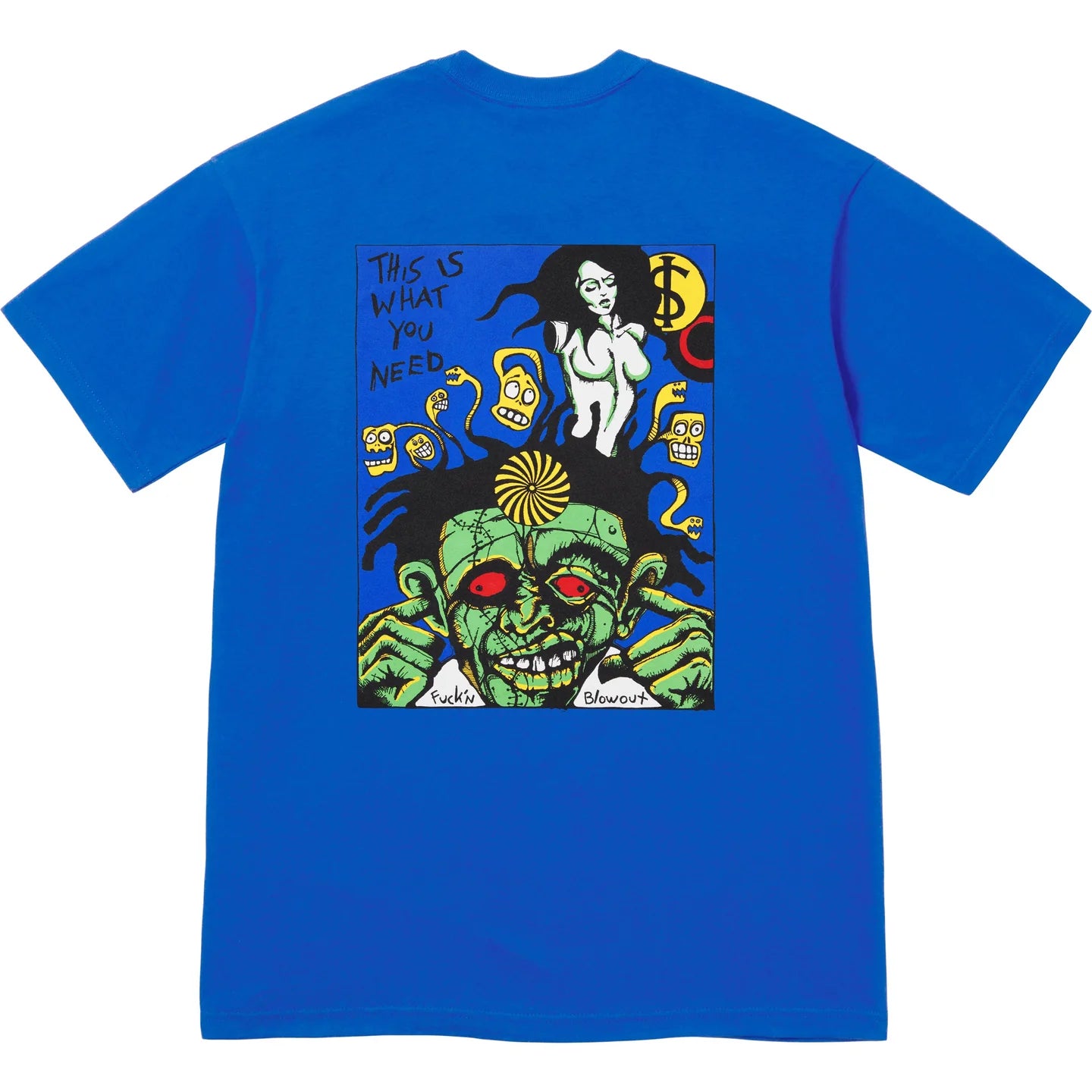 Supreme Fucking Blowout T-Shirt Royal