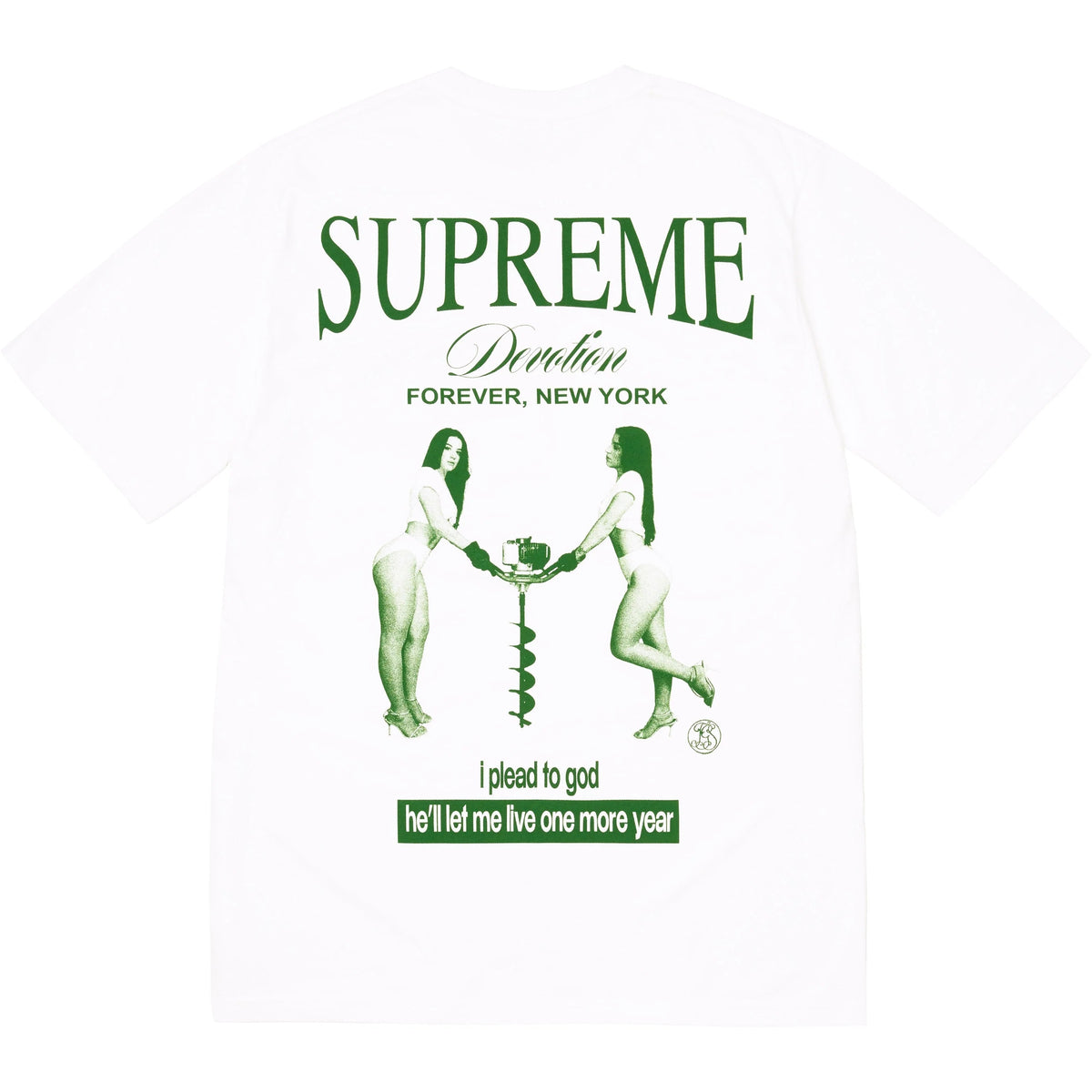 Supreme Devotion Tee White