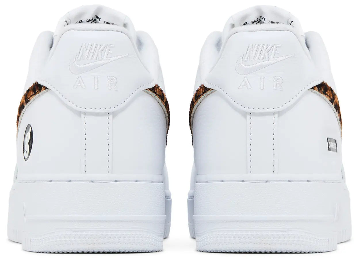 Supreme x GOODENOUGH x Air Force 1 Low 'White Cheetah Print'