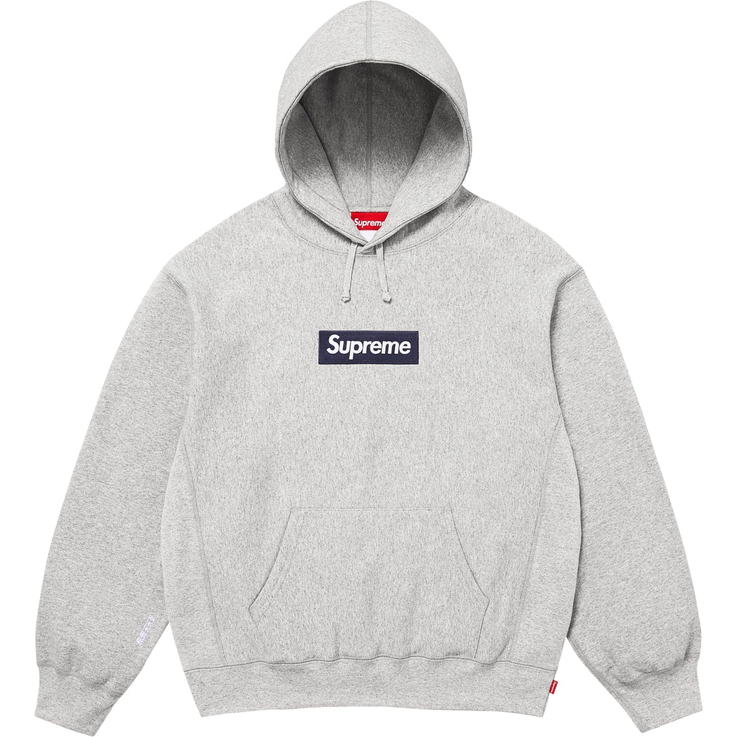 Supreme Box Logo Hooded Sweatshirt 'Heather Grey' FW25