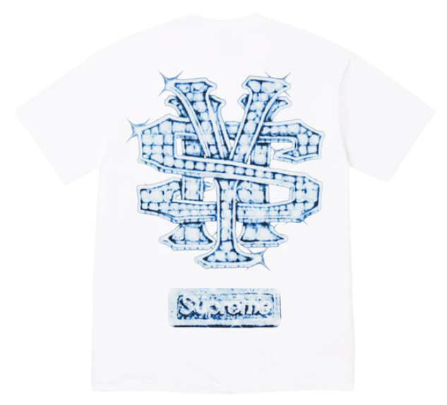 Supreme Snowman Tee White