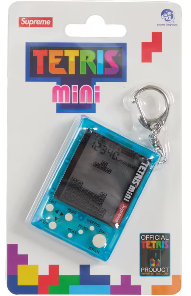 TETRIS mini 青　supreme Supreme Tetris Mini Blue SS24 – Sneakers Depot