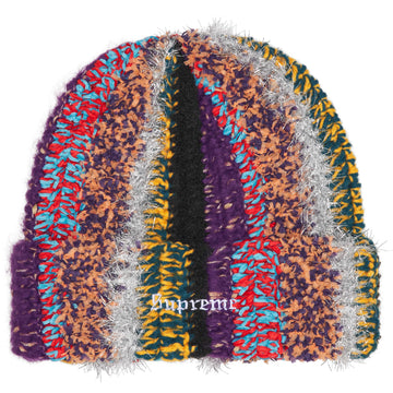 Supreme Tinsel Stripe Beanie Multicolor