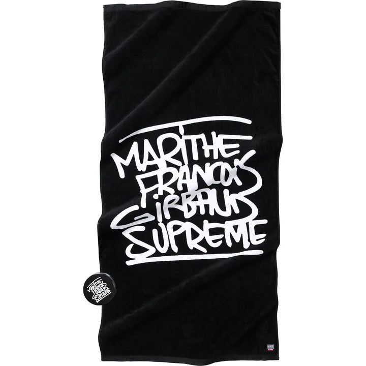 Supreme Marithé + François Girbaud Compressed Towel Black
