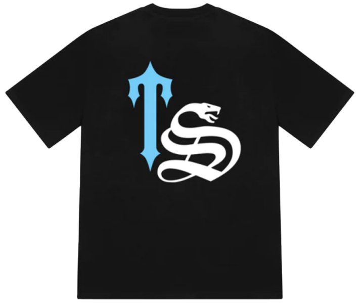 Trapstar Script Tee Black