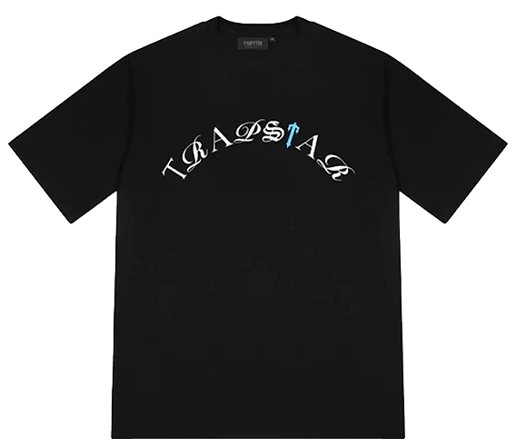Trapstar Script Tee Black