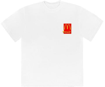 Travis Scott x McDonald's Action Figure Series Tee White