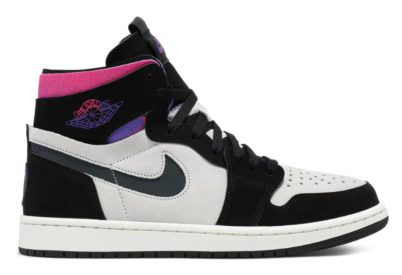 różowe czarne białe fioletowe szare wysokie buty air jordan 1 high paris saint germain psg neymar mbappe messi