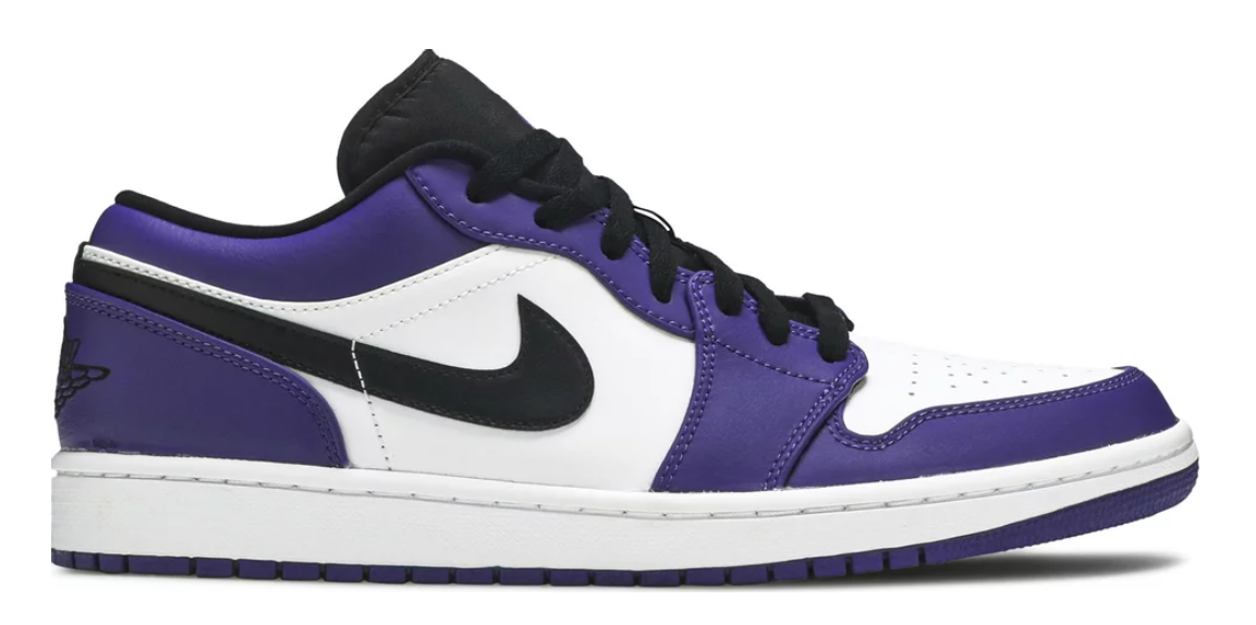Air Jordan 1 Low Court Purple Sneakers Depot