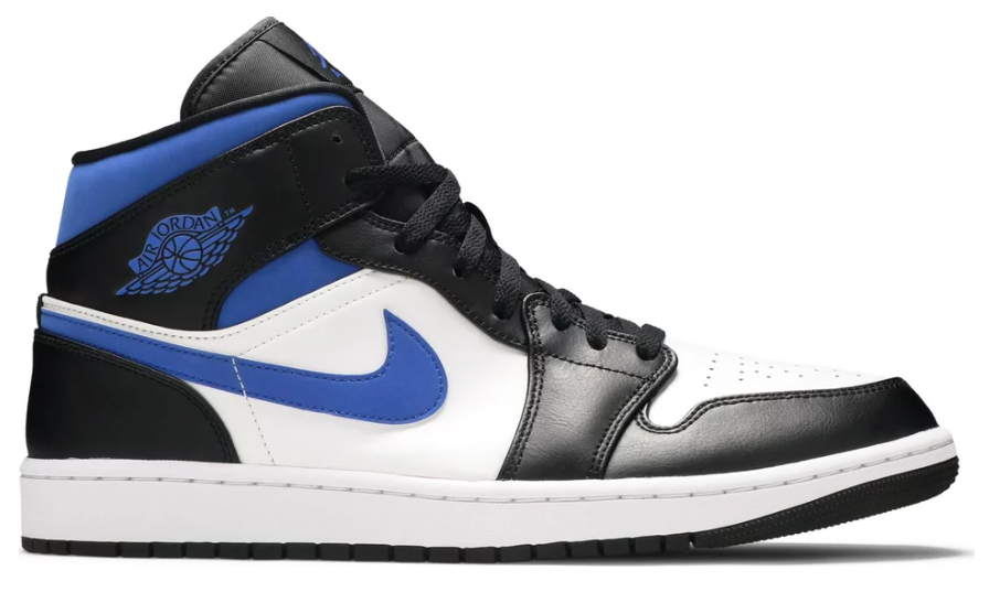Air Jordan 1 Mid Racer Blue Sneakers Depot